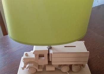 Lampka skarbonka abażur