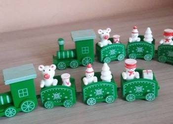 Pociąg, prezent, święta.2 sztuki.