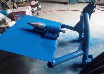 Łuparka świdrowa do drewna