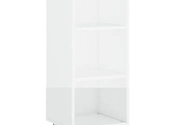 Szafka biała połysk 345x325x90 cm materiał drewnopochodny WM-828726