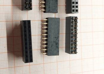 Gniazdo kołkowe żeńskie Gold 2x10 20 DIP 24 szt.  (A784-A787)