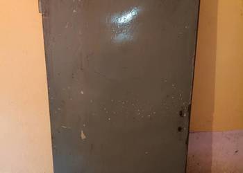 Solidne drzwi drewniane gospodarcze techniczne 180x84 pełne