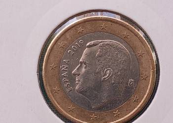 1 Euro Hiszpania 2019 r..