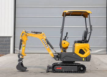 Minikoparka 1.2t Sylcar 3 łyżki szybkozłącze wysoka jakość