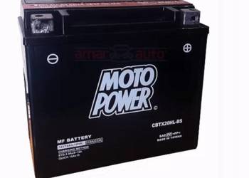 Akumulator motocyklowy 12V 18Ah Motopower CBTX20HL-BS YTX20HL-BS