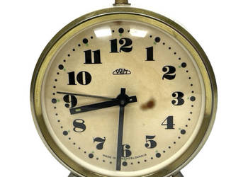 Sprawny Budzik PRIM Vintage – Czechosłowacja, lata 60.