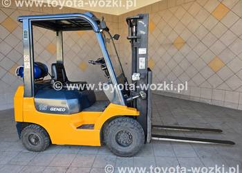 Wózek Widłowy TOYOTA 7FG15 , Wózki Widłowe TOYOTA 7FGF15 widlak LINDE