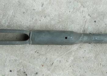 Ursus C330, C328 wieszak prawy sama rura PRL