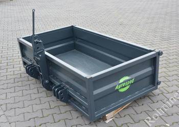 Wzmocniona SKRZYNIA TRANSPORTOWA z kiprem na podnośnik TUZ do ciągnika #2