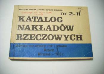 KNR 2-11 Melioracje oraz regulacje rzek i potoków
