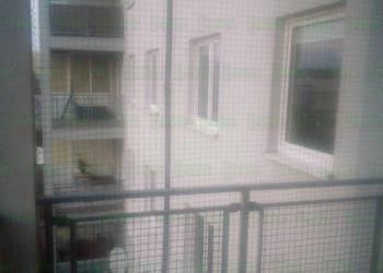 Siatka zabezpieczająca balkon przeciw ptakom BEZINWAZYJNY MONTAŻ Warszawa