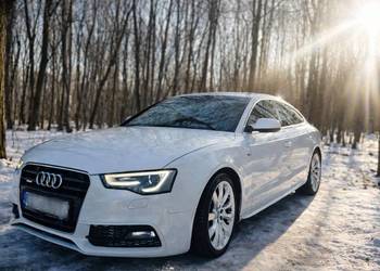 Audi A5 Sportback, S-Line podwójny, bezwypadkowy, stan idealny, bez podatku