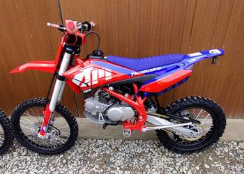 Nowy Cross 125 RXF Thunder Pit bike, koła 16/19 gruba rama, trzymaki airbox