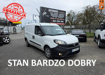 Fiat Doblo 1.6 Diesel 105 KM, Klimatyzacja, Komputer, Bluetooth, USB, AUX