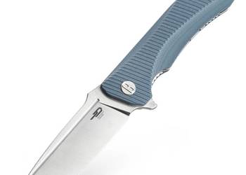 Nóż składany Bestech Mako Grey G10, Stonewashed/Satin K110 (BG27C)
