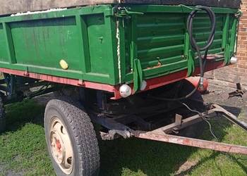 Przyczepa zarejestrowana rolnicza wywrotka okazja