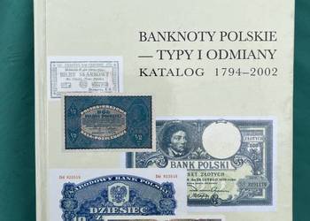 Tadeusz Wodzyński, Banknoty polskie typy i odmiany twarda oprawa