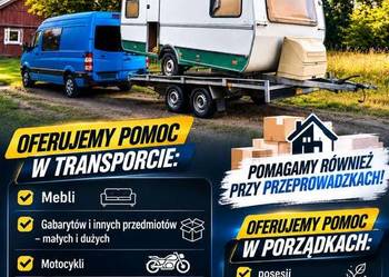 Pomoc przy przeprowaxzkach itp