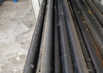 Słupek gotowy do siatki rura