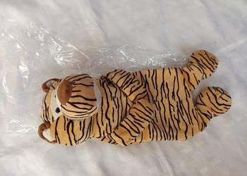 Termofor dla dziecka w pluszowym pokrowcu TYGRYSEK  poj. 0,7 litra - NOWY