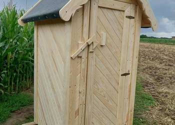 Toaleta drewniana WC ROD separacyjna kompostująca wychodek sławojka