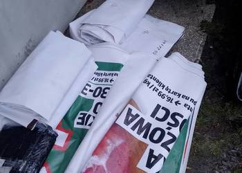 Baner plandeka folia.