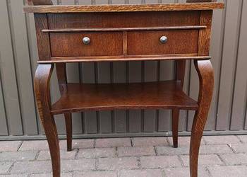 Stolik Finezyjny Nciak Dębowy Stary Antyk Po Renowacji Okazja.