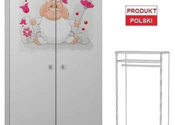 OWIECZKA 19 - N9 szafa dziecięca 80x53 w.190