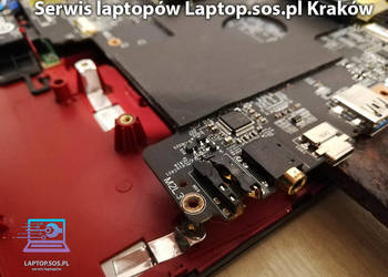 Wymiana gniazd w laptopie (USB, HDMI, ethernet LAN, audio)