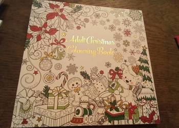 Adult Christmas colouring book