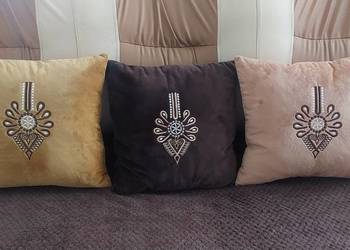 Poszewka parzenica haft kolory 40x40 cm góralska dekoracyjna