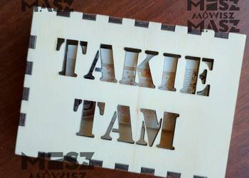 Pudełko na kasę hajs pieniądze od Mikołaja szufladka #MiszMówiszMasz