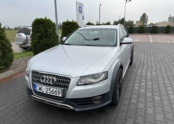 Audi a4 allroad 2.0 TDI 170kM QUATTRO, koła 19", kubełki alcantara skóra
