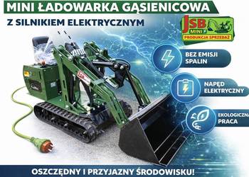 NOWA Mini ładowarka gąsienicowa MS-TL113 elektryczna | CE | 2026 | OKAZJA