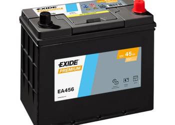 Akumulator 45Ah 390A Exide Premium EA456 Japan Prawy plus