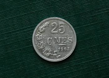 LUKSEMBURG - 25 centymów (1963r)