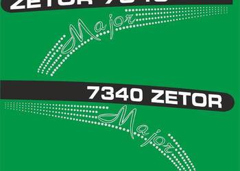 naklejki zetor major zamienniki