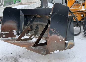 Łyżka solarka hydrauliczna łyżka do posypywania solą piachem euroramka