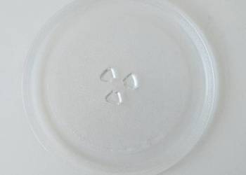 Talerz do kuchenki mikrofalowej, mikrofalówki z koniczyną 24,5 cm