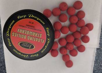 Kulki Pływające Lorpio Carp Program 20mm – Truskawka (140g)