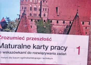 Zrozumieć przeszłość maturalne karty pracy 1 używane