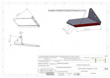 Horsch, lemiesz prawy wzmocniony  34060857 RC1701RP