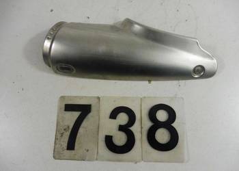 BMW R 1200 / R 1250 GS K50 K51 osłona tłumika wydechu A738