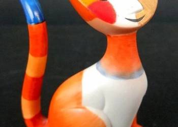 Figurka kota porcelana Goebel Rosina Wachtmeister.