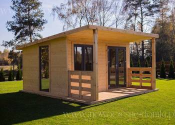 Drewniany domek do 35m2 Ibiza 3 wym 4x4m - Producent