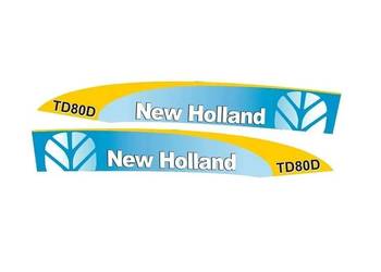 Naklejki oklejenie naklejka - NEW HOLLAND TD80D Zamiennik