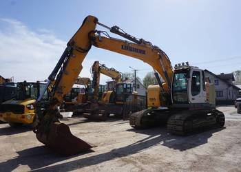 Koparka gąsienicowa Liebherr R 924 compact, 2014 rok.
