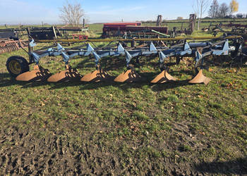 Pług 6 skibowy OVERUM Sweden zabezpieczenia hydrauliczne