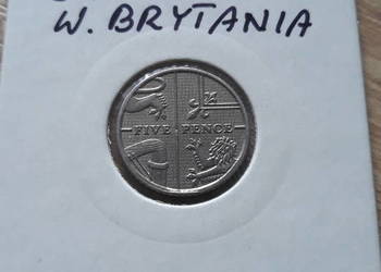 5 Pensów W. Brytania 2009 r. 5 Pensów W. Brytania 2009 r.