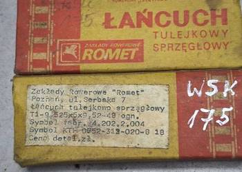 Dwa Łańcuchy sprzęgłowe do WSK-175